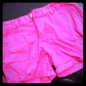 I am selling pink Jean shorts